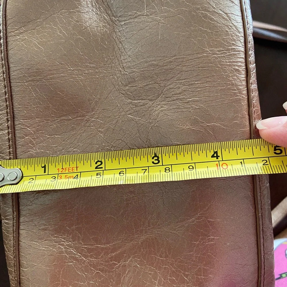 HOBO Puck Mini Backpack Crossbody Convertible in Cameo Metallic Neutral - Picture 13 of 16